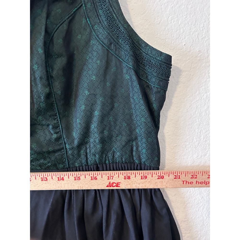 Folk Vintage Nordic Bergland Tracht Maxi Sleeveless Dirndl SZ 52 (XXL/3XL) - Picture 9 of 9